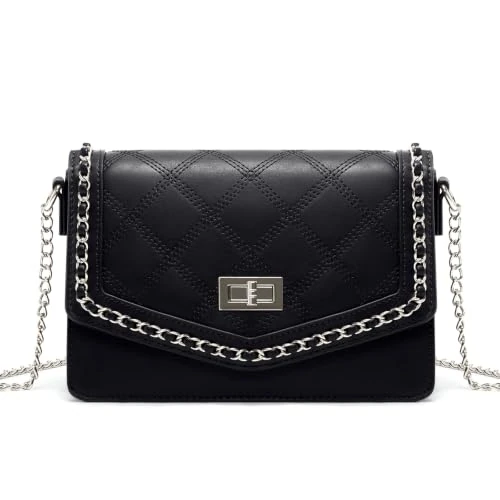 Offerta a tempo: RAINSMORE Borsa Tracolla Donna Piccola, Morbida Ecopelle PU con 3 Scomparti - 0.00% da 25.99 € a 25.99 €