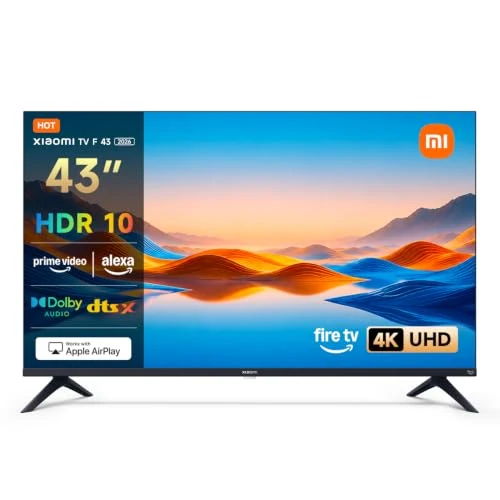 Oferta limitada: XIAOMI TV 43 Pulgadas 2026, 4K UHD Smart TV Fire OS8 HDR10 L43MB-FAVEU de 329.00 € a 249.00 € (ahorro 24%)