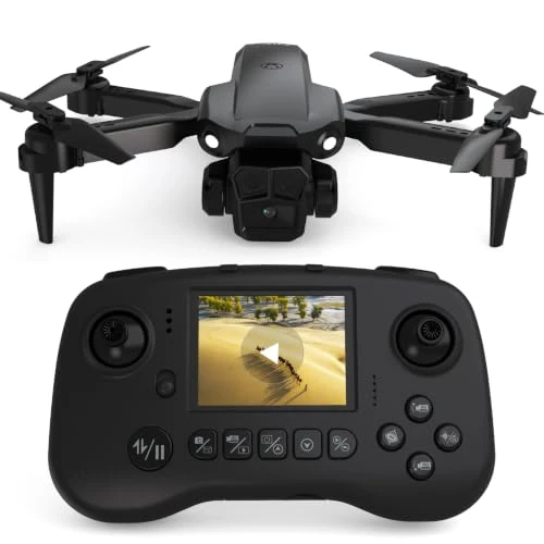 Offerta a tempo: Drone con fotocamera 1080P per adulti, Drone RC con telecomando con schermo - 0.00% da 59.99 € a 59.99 €