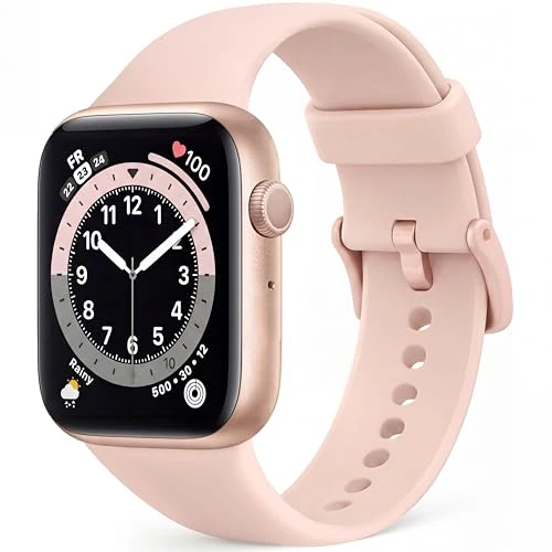 Zeitlich begrenztes Angebot: Smartwatch Damen Herren, 1.83" HD Fitnessuhr & Fitness Tracker mit Schrittzähler/Blutdruckmessung/Pulsuhren/Telefonfunktion, Schlaftracker, 120+ Sportmodi, IP68 Wasserdicht Sportuhr für Iphone Android von 49.99 € auf 49.99 € (