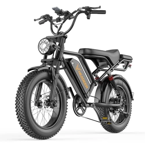 Offerta a tempo: cysum BK: pneumatici larghi da 20 x 4,0 pollici, cambio a 7 marce, freni a disco meccanici anteriori e posteriori, bicicletta elettrica per adulti, batteria da 48 V e 20 Ah - 0.00% da 850.00 € a 850.00 €