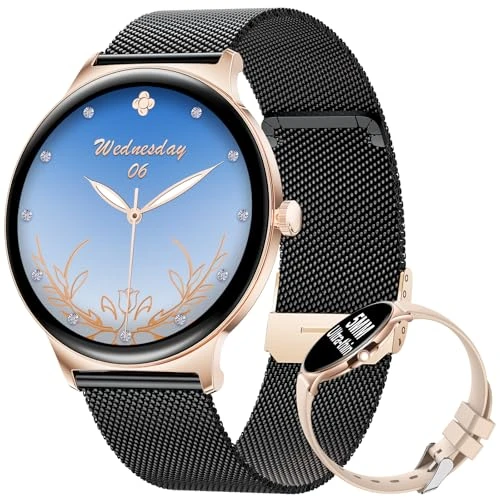 Limited-time offer: Women's Smart Watch 1.43 Inch HD IP68 120+ Sports Bluetooth Calls from 69.19 £ to 69.07 £ (save 0.17%)
