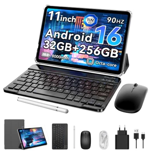 Offre limitée : VekfulPC 2026 T70 Tablette 11 Pouces Android 16, 32 Go RAM + 256 Go ROM de 249.99 € à 249.99 € (0.00% de remise)