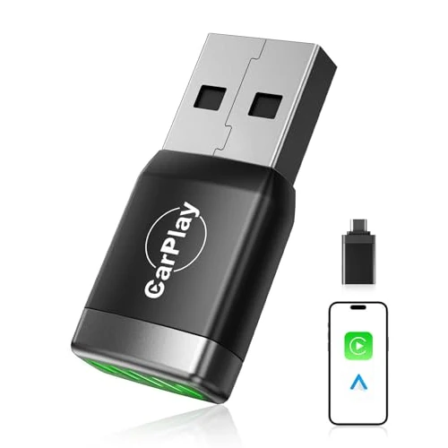 Offerta a tempo: Mini Adattatore CarPlay Wireless e Android Auto Wireless, Navigazione GPS - 20% da 49.99 € a 39.99 €
