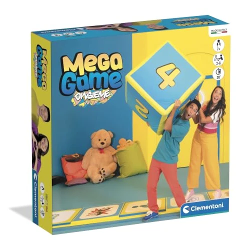 Offerta a tempo: Clementoni Board Games - Mega Game DinsiemE, Gioco da Tavolo Bambini 7+ Anni, Gioco in Scatola con Sfide e Challenge, Made in Italy, Lingua Italiana, 16936 - 14% da 34.90 € a 29.99 €