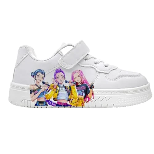 Offerta a tempo: Scarpe da Ginnastica Bianche da Bambina, Scarpe Casual Primaverili - 0.00% da 26.95 € a 26.95 €