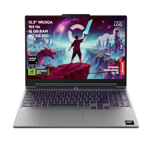 Offerta a tempo: Lenovo LOQ 15" 144Hz Notebook Gaming, NVIDIA GeForce RTX 5050 8GB, AMD Ryzen 7 250, RAM 16GB DDR5, 512GB SSD M.2 2242 PCIe 4.0, FHD, Windows 11, Tastiera retroilluminata - 15% da 1299.00 € a 1099.00 €