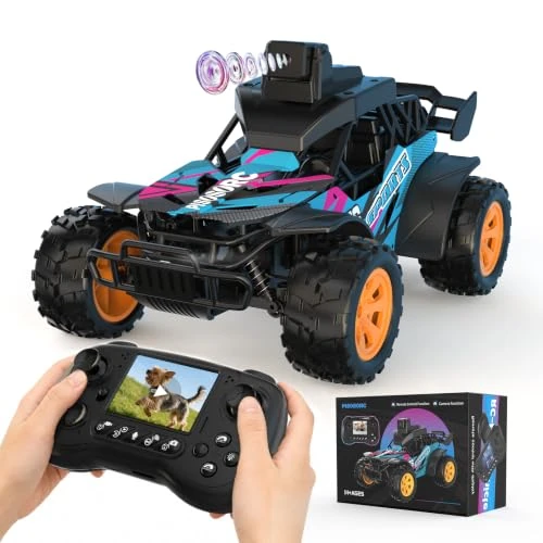 Oferta limitada: pisosorc Camión RC Todoterreno FPV Recargable | Pantalla De 2,8 Pulgadas, Cámara HD Regulable 60°, Control Remoto De 2,4 GHz, 2 Velocidades, Para Niños Y Adultos de 99.99 € a 62.99 € (ahorro 37%)