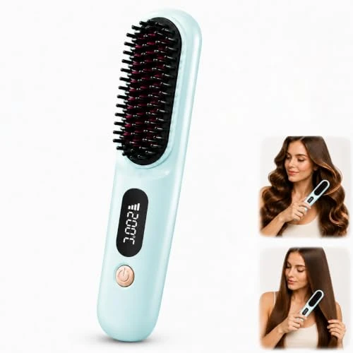 Offerta a tempo: Piastra senza fili per capelli,piastra viaggio,riscaldante styling capelli - 0.00% da 29.98 € a 29.98 €