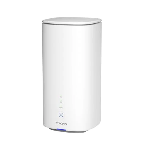 Offre limitée : Strong Routeur 5G avec Carte SIM, Routeur WiFi 7 BE3600 Double Bande, Modem 5G jusqu'à 3,2 Gbps, Gigabit LAN/WAN, WAN Backup, NFC One-Touch, Streaming 8K, pour Maison et Bureau de 279.99 € à 265.99 € (5% de remise)
