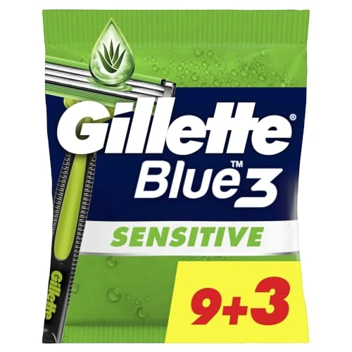 Offerta a tempo: Gillette Rasoio Da Uomo Usa E Getta, Rasoio A 3 Lame, Confezione da 12 - 36% da 9.77 € a 6.24 €