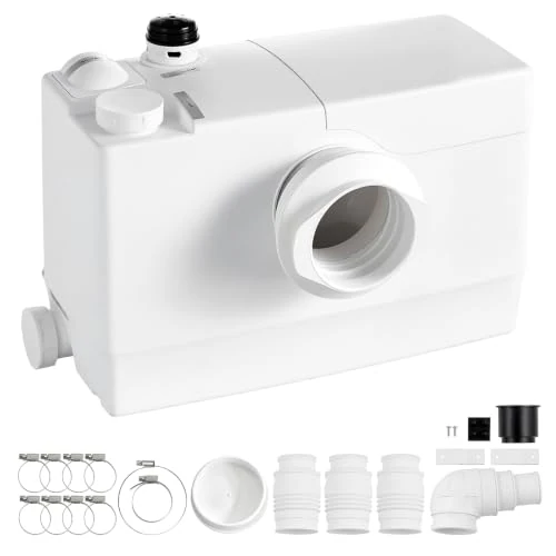 Offerta a tempo: VEVOR Pompa Maceratrice WC Corpo in PP Controllo PCB Intelligente 200L/min - 0.00% da 135.90 € a 135.90 €