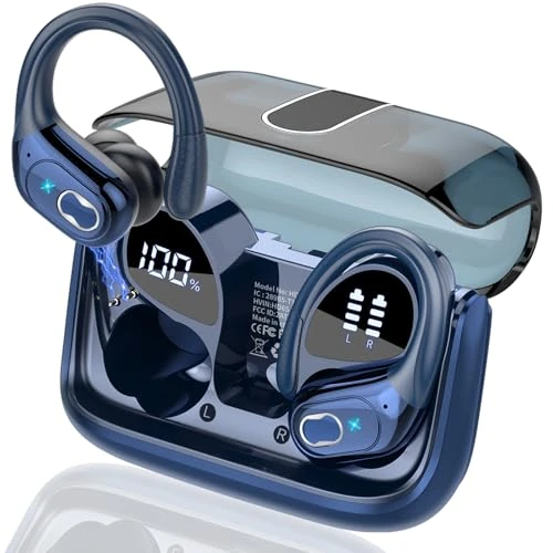 Zeitlich begrenztes Angebot: AI Kopfhörer Übersetzer, 6 Übersetzungsmodi mit App, 75Std, mit Ohrhaken von 159.99 € auf 35.99 € (78% Rabatt)