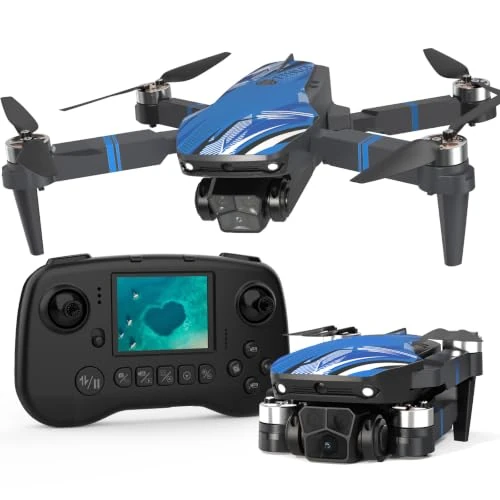 Offerta a tempo: Droni con Camera, Schermo LCD FPV Live Video, Drone Motore Brushless, Sistema di Prevenzione Ostacoli a 270°, 3D Flips, Supporta Schede SD fino a 32 GB, Peso Inferiore a 250g - 0.00% da 149.89 € a 149.89 €