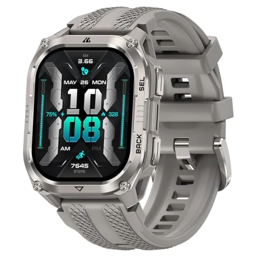 Offerta a tempo: KOSPET PULSE 2 Smartwatch robusto, GPS dual-band, 5ATM e IP69, Torcia LED - 0.00% da 76.99 € a 76.99 €