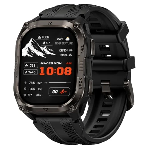 Offerta a tempo: KOSPET PULSE 2 Smartwatch robusto, GPS dual-band, 5ATM e IP69, Torcia LED - 0.00% da 76.99 € a 76.99 €