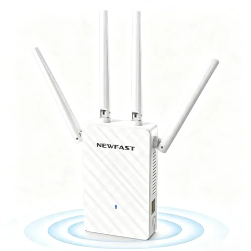 Offerta a tempo: NEWFAST Ripetitore WiFi Potente per Casa, Extender WiFi Potente 2.4GHz N300 - 21% da 35.99 € a 28.49 €