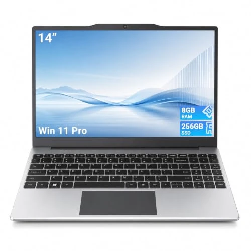 Offerta a tempo: Breloom PC Portatile 14 Pollici, 8GB RAM 256GB SSD, Win 11 Pro Laptop, Processore AMD A9 fino a 3,2GHz, Display IPS, WiFi 5, Notebook per Studenti, Ufficio e Casa - 0.00% da 199.99 € a 199.99 €