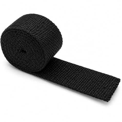 Offerta a tempo: Fascia in cotone nera 2,5 cm x 5 m resistente per fai da te e riparazioni - 0.00% da 8.99 € a 8.99 €