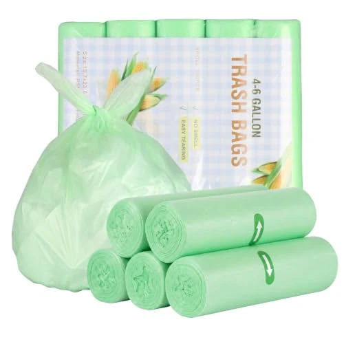 Offerta a tempo: AiQInu 100 Pezzi Sacchetti Spazzatura 20L, 50x60cm – Resistenti allo Strappo, in Rotoli per Rifiuti da Cucina - 0.00% da 9.59 € a 9.59 €