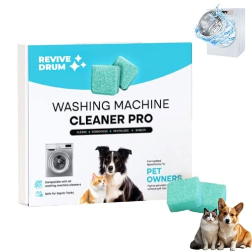 Offerta a tempo: Revive Drum Lavatrice, 12 Pezzi Washing Machine Cleaner Pro (1 Scatola) - 44% da 35.99 € a 19.99 €