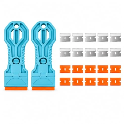 Oferta limitada: Paquete de 2 raspadores con 10 cuchillas de metal y 10 cuchillas de plástico de 8.92 € a 8.92 € (ahorro 0.00%)