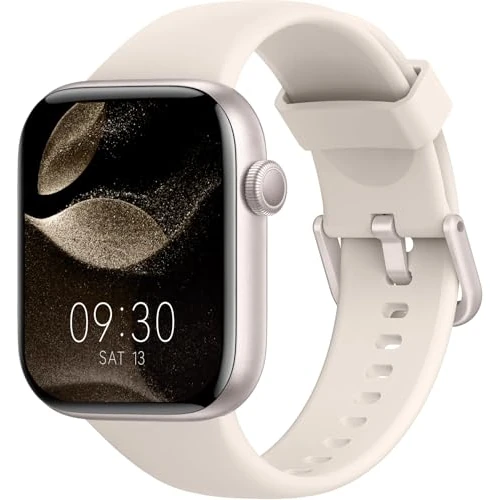 Zeitlich begrenztes Angebot: Smartwatch Damen Herren, 1,85" HD Touch Fitnessuhr mit Telefonfunktion, 140+Sportmodi Smart Watch Fitness Tracker mit Pulsmesser Schlafmonitor Schrittzähler, IP68 Wasserdicht Sportuhr Starlight von 139.99 € auf 29.99 € (79% Ra