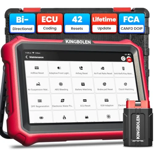 Offerta a tempo: KINGBOLEN K8 PRO OBD2 auto diagnostica, Bidirezionale Diagnosi Auto in Italiano, Codifica ECU online, Sistema Completo, 42+ Reset, CANFD＆DOIP, FCA/SGW, Aggiornamento a vita - 0.00% da 659.00 € a 659.00 €