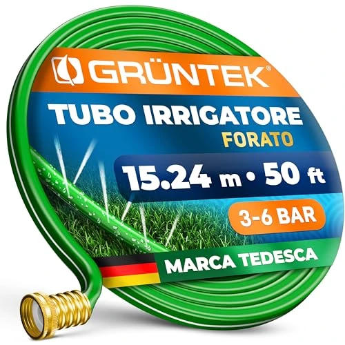 Offerta a tempo: GRÜNTEK Tubo Irrigatore Forato Nebulizzatore - 48% da 29.90 € a 15.55 €