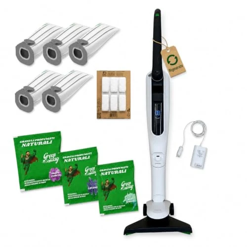 Offerta a tempo: Vorwerk Folletto VK7s Originale RIGENERATO COME NUOVO – Aspirapolvere SENZA FILI con Spazzola, Batteria, Caricabatteria (Dotazione Completa) - 0.00% da 599.00 € a 599.00 €