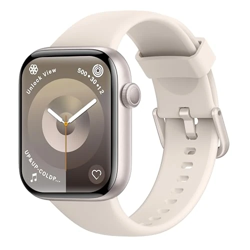 Offerta a tempo: AcclaFit Smartwatch Uomo Donna, 1.85" Orologio Smartwatch con Effettua/Risposta Chiamate, 113 Sportive Smart Watch con Contapassi/SpO2/Sonno/Cardiofrequenzimetro, Impermeabil IP68 per iOS Android - 73% da 149.99 € a 39.99 €