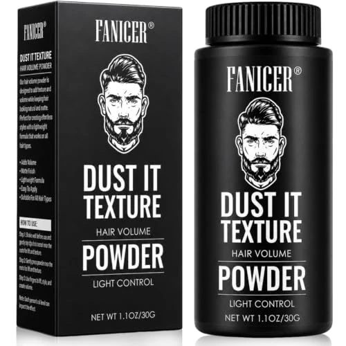 Offerta a tempo: Men's Hair Wax Powder,polvere volumizzante capelli,polvere capelli uomo,30g - 20% da 9.99 € a 7.99 €