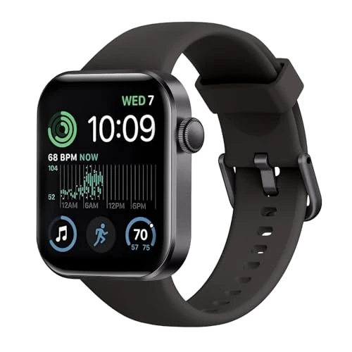Offerta a tempo: Smartwatch Uomo Donna, 1.85" Orologio Smartwatch con Effettua/Risposta Chiamate, 140 Sportive Smart Watch con Contapassi/Sonno/Cardiofrequenzimetro/SpO2, Impermeabil IP68 Smartband per Android iOS - 75% da 149.99 € a 37.99 €