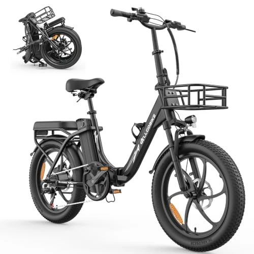 Offerta a tempo: Bici Elettrica Pieghevole 20 Pollici per Adulti,Batteria 48V 20Ah, Autonomia Assistita fino a 120 km, Motore 250W,Cambio a 7 Velocità, Freni a Disco Idraulici, E-Bike da Città per Uomo e Donna - 0.00% da 990.00 € a 990.00 €