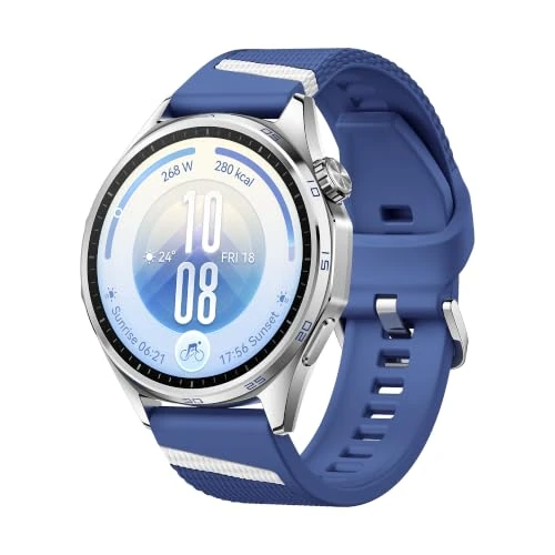 Offerta a tempo: HUAWEI WATCH GT 7 46mm Smartwatch, Fino a 21 giorni, EasyCross Strap, Blu - 17% da 299.00 € a 249.00 €