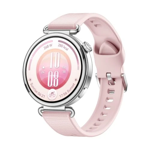 Offerta a tempo: HUAWEI WATCH GT 7 41mm Smartwatch con modalità Sci e Ciclismo, GPS, Rosa - 35% da 299.00 € a 195.70 €