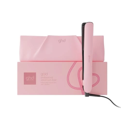 Offerta a tempo: ghd Gold Styler in Edizione Limitata Dusted Pink – con Custodia Termoresistente Coordinata – Styling professionale avanzato per capelli lisci e setosi con maggiore brillantezza – Adatta a tutti i tipi - 29% da 259.00 € a 183.99 €
