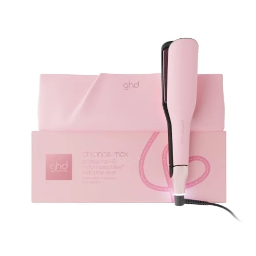 Offre limitée : ghd - Lisseur cheveux ghd Chronos Max - Fer à lisser professionnel | Plaques larges 43mm - Cheveux longs, épais, bouclés - Sans chaleur extrême - Résultats HD, Coiffage 3x plus rapide, brillance de 379.00 € à 334.99 € (12% de remise)