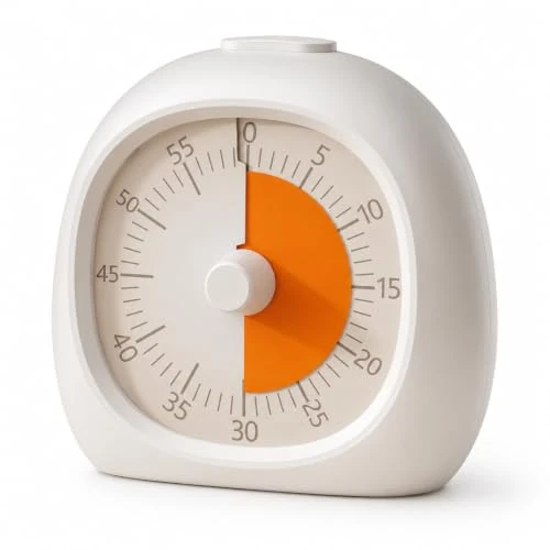 Oferta limitada: Temporizador Visual con Cuenta atrás 60 Minutos, Blanco de 15.44 € a 15.44 € (ahorro 0.00%)