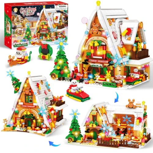 Tijdelijke aanbieding: MOONTOY Adventskalender peperkoekhuis mini bouwspeelgoed van 59.99 € naar 59.99 € (0.00% korting)
