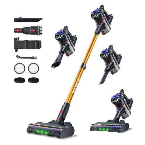 Offerta a tempo: MONSGA Aspirapolvere Senza Fili 55kPa/550W/60 Min per Peli di Animali - 0.00% da 109.99 € a 109.99 €