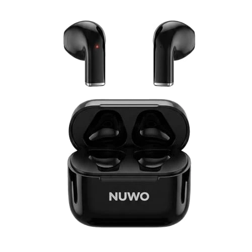 Offerta a tempo: Nuwo Harmos Cuffie Bluetooth 6.0 Wireless | Auricolari con Altoparlanti 13mm | Custodia Ricarica Rapida Type-C | Autonomia Extra Lunga | Microfono Integrato | Compatibili iOs e Android - 0.00% da 19.00 € a 19.00 €