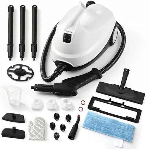 Offerta a tempo: Udodik Pulitore A Vapore, Steam Cleaner Con 20 Accessori - 36% da 169.99 € a 108.29 €
