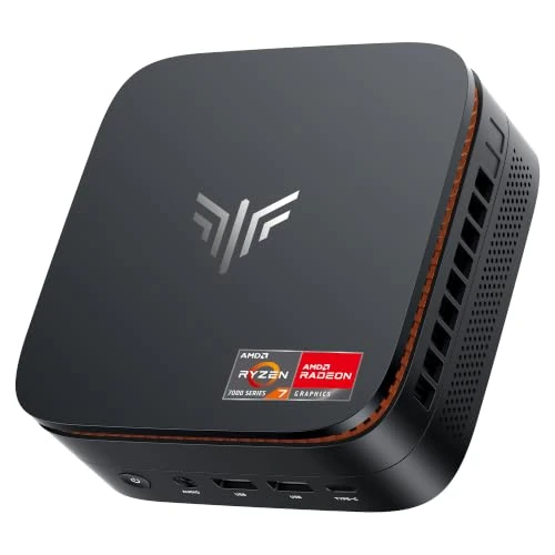 Offre limitée : NiPoGi Hyper H1 Mini PC W-11 PRO α-MD Ryzen 7 7735HS (max 4,75 GHz, 8C/16T) 32 Go LPDDR5 5500 MHz/1 To M.2 NVMe SSD, PC de bureau pour bureau Gaming 4K Triple écran (DP1.4+HDMI 2.0+Type-C)/WiFi 6/BT de 799.00 € à 799.00 € (0.00% de remise)