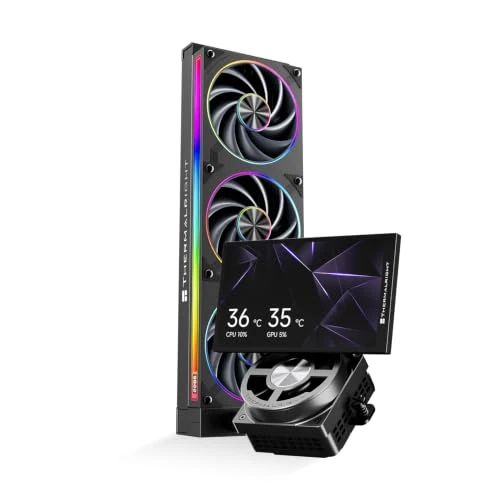 Offerta a tempo: Thermalright Dynamic Vision PRO 360 ARGB Nero - 0.00% da 136.99 € a 136.99 €