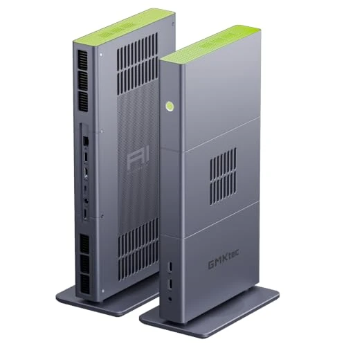 Offerta a tempo: GMKtec EVO-X3 AI Mini PC Ryzen AI Max+ 395 128GB LPDDR5X 2TB PCIe 4.0 SSD | Mini PC da gaming, 16C/32T, fino a 5,1 GHz, 8000 MHz, Grafica Radeon 8060S, OCuLink, Display 8K, WiFi 7, USB4, LAN 2.5G - 0.00% da 5199.96 € a 5199.96 €