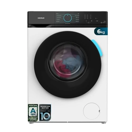 Offerta a tempo: Cecotec Lavatrice a Carica Frontale 6 kg Bolero DressCode 6110 Inverter Max - 36% da 360.01 € a 229.00 €