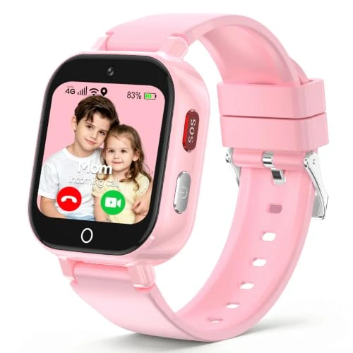 Offerta a tempo: 4G Smartwatch Bambini, Orologio GPS Bambini con Videochiamate Impermeabile - 29% da 79.99 € a 56.99 €