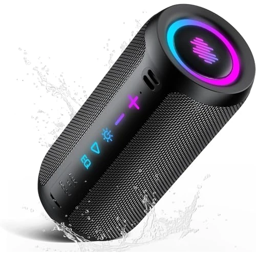 Offerta a tempo: TIMU Cassa Bluetooth Portatile 25W con Bassi Potenti - 64% da 109.99 € a 39.99 €