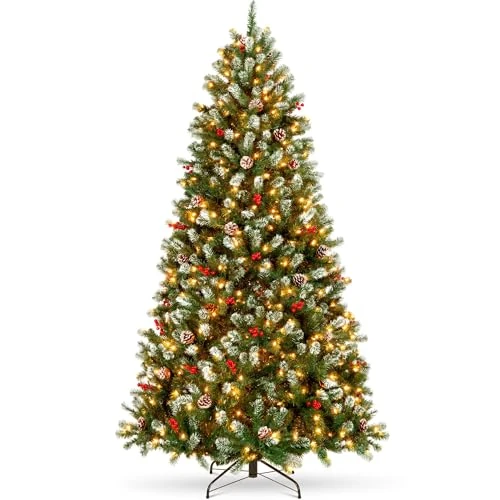 Offerta a tempo: Moonlight Manor Albero di Natale artificiale da 120 cm con illuminazione - 0.00% da 79.99 € a 79.99 €